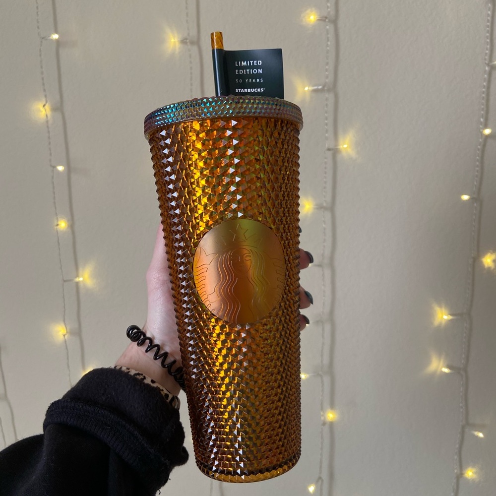 SOLD🌟 Starbucks 50th anniversary honeycomb bling